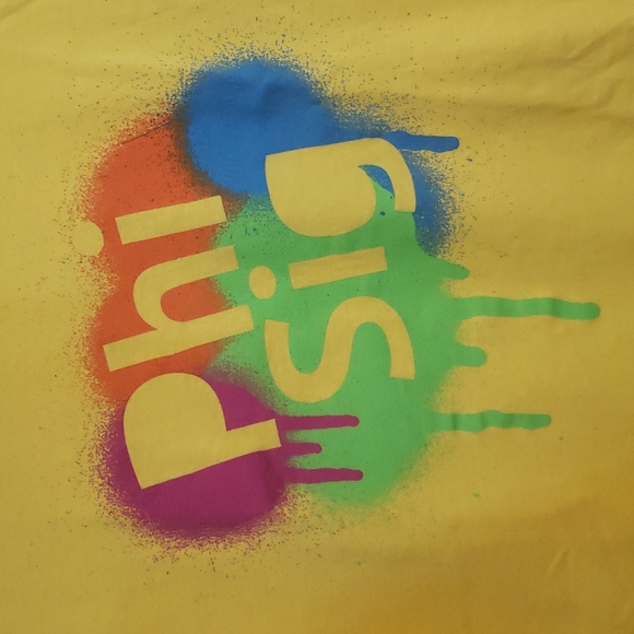 Phi Sigma Sigma Paint Splatter design - Picture 2 of 4